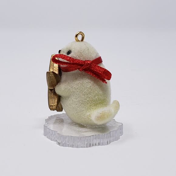 1990 Hallmark Little Seal #2 Miniature Little Frosty Friends Keepsake Ornament - Picture 6 of 9
